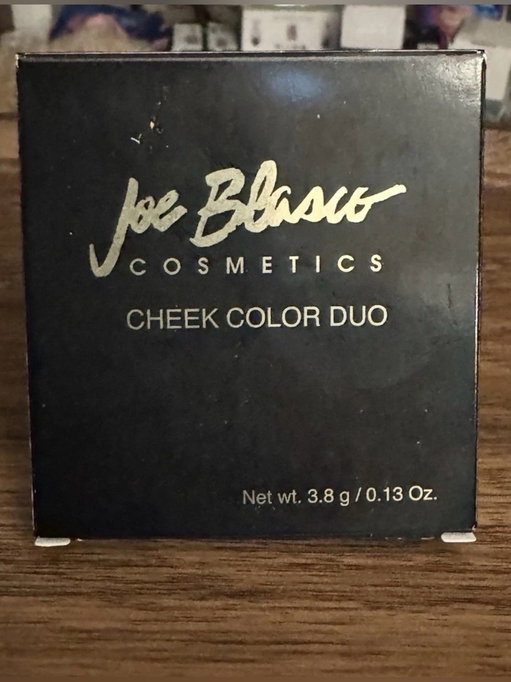 Joe Blasco Cosmetics Cheek Color Duo - Magenta Fling & Haughty Bronze NIB